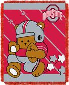 Northwest Ohio State Fullback Baby Jacquard Throw Northwest Ohio State Fullback Baby Jacquard Throw
