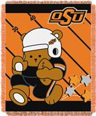 Northwest Oklahoma St Fullback Baby Jacquard Throw Northwest Oklahoma St Fullback Baby Jacquard Throw