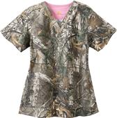 Carhartt Women's V-Neck Realtree Scrub Top Carhartt Women's V-Neck Realtree Scrub Top