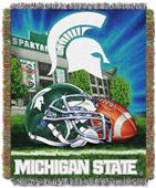 Northwest Michigan State HFA Woven Tapestry Throw Northwest Michigan State HFA Woven Tapestry Throw