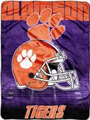 Northwest Clemson Overtime Micro Raschel Throw Northwest Clemson Overtime Micro Raschel Throw