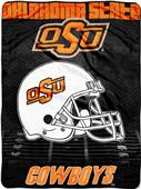 Northwest Oklahoma State Overtime Raschel Throw Northwest Oklahoma State Overtime Raschel Throw