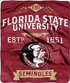 Northwest Florida State Label Raschel Throw Northwest Florida State Label Raschel Throw