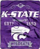 Northwest Kansas State Label Raschel Throw Northwest Kansas State Label Raschel Throw