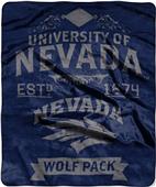 Northwest Nevada Reno Label Raschel Throw Northwest Nevada Reno Label Raschel Throw