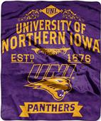 Northwest Northern Iowa Label Raschel Throw Northwest Northern Iowa Label Raschel Throw