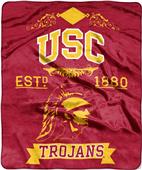 Northwest USC Label Raschel Throw Northwest USC Label Raschel Throw