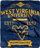 Northwest West Virginia Label Raschel Throw Northwest West Virginia Label Raschel Throw