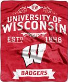 Northwest Wisconsin Label Raschel Throw Northwest Wisconsin Label Raschel Throw