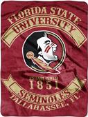 Northwest Florida State Rebel Raschel Throw Northwest Florida State Rebel Raschel Throw