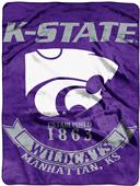Northwest Kansas State Rebel Raschel Throw Northwest Kansas State Rebel Raschel Throw