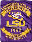 Northwest LSU Rebel Raschel Throw Northwest LSU Rebel Raschel Throw