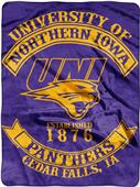 Northwest Northern Iowa Rebel Raschel Throw Northwest Northern Iowa Rebel Raschel Throw