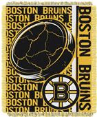 Northwest NHL Boston Bruins Jacquard Throws Northwest NHL Boston Bruins Jacquard Throws