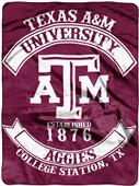 Northwest Texas A&M Rebel Raschel Throw Northwest Texas A&M Rebel Raschel Throw