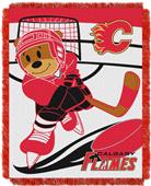 Northwest NHL Calgary Flame Score Baby Woven Throw Northwest NHL Calgary Flame Score Baby Woven Throw