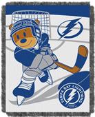 Northwest NHL Tampa Bay Score Baby Woven Throw Northwest NHL Tampa Bay Score Baby Woven Throw