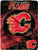 Northwest NHL Calgary Flames Micro Raschel Throw Northwest NHL Calgary Flames Micro Raschel Throw