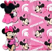 Northwest Michigan St Minnie Hugger & Fleece Throw Northwest Michigan St Minnie Hugger & Fleece Throw