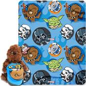 Northwest Star Wars Chewie Hugger/Fleece Throw Set Northwest Star Wars Chewie Hugger/Fleece Throw Set