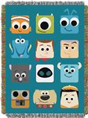 Northwest Pixarland Woven Tapestry Throw Northwest Pixarland Woven Tapestry Throw