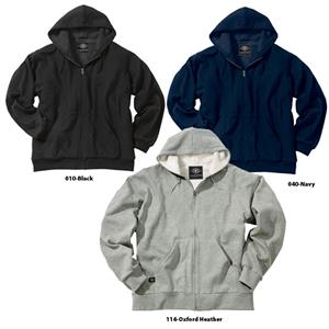 Mens Sherpa Fleece Hooded Sweatshirt Jackets