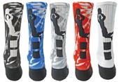 Red Lion Alley Oop Basketball Sublimated Crew Sock Red Lion Alley Oop Basketball Sublimated Crew Sock