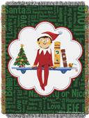Northwest Elf on the Shelf Woven Tapestry Throw Northwest Elf on the Shelf Woven Tapestry Throw