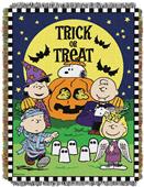 Northwest Peanuts Spooky Gang Woven Tapestry Throw Northwest Peanuts Spooky Gang Woven Tapestry Throw