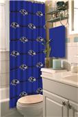 Northwest NFL Baltimore Ravens Shower Curtain Northwest NFL Baltimore Ravens Shower Curtain