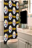 Northwest NFL Pittsburgh Steelers Shower Curtain Northwest NFL Pittsburgh Steelers Shower Curtain