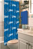 Northwest NFL Detroit Lions Shower Curtain Northwest NFL Detroit Lions Shower Curtain