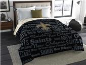 Northwest NFL New Orleans Anthem Full Comforter Northwest NFL New Orleans Anthem Full Comforter