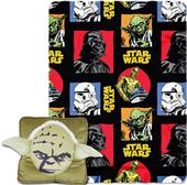 Northwest Yoda 3D Pillow & Fleece Throw Set Northwest Yoda 3D Pillow & Fleece Throw Set