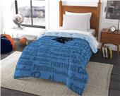 Northwest NFL Carolina Anthem Twin Comforter Northwest NFL Carolina Anthem Twin Comforter