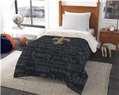 Northwest NFL New Orleans Anthem Twin Comforter Northwest NFL New Orleans Anthem Twin Comforter
