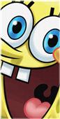 Northwest SpongeBob Big Smile Bob Beach Towel Northwest SpongeBob Big Smile Bob Beach Towel