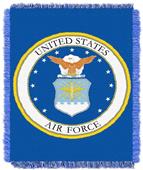 Northwest US Air Force Woven Jacquard Throw Northwest US Air Force Woven Jacquard Throw