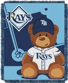 Northwest MLB Rays Field Bear Baby Throw Northwest MLB Rays Field Bear Baby Throw