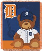 Northwest MLB Tigers Field Bear Baby Throw Northwest MLB Tigers Field Bear Baby Throw