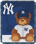 Northwest MLB Yankees Field Bear Baby Throw Northwest MLB Yankees Field Bear Baby Throw