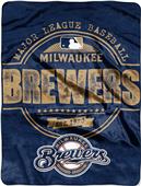 Northwest MLB Brewers Structure Raschel Throw Northwest MLB Brewers Structure Raschel Throw