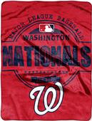Northwest MLB Nationals Structure Raschel Throw Northwest MLB Nationals Structure Raschel Throw