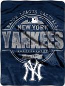 Northwest MLB Yankees Structure Raschel Throw Northwest MLB Yankees Structure Raschel Throw