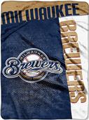 Northwest MLB Brewers Strike Raschel Throw Northwest MLB Brewers Strike Raschel Throw