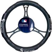 Northwest MLB White Sox Steering Wheel Cover Northwest MLB White Sox Steering Wheel Cover