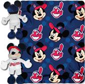 MLB Indians Disney Mickey Hugger & Fleece Throw MLB Indians Disney Mickey Hugger & Fleece Throw