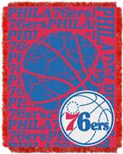 NBA 76ers Double Play Woven Jacquard Throw NBA 76ers Double Play Woven Jacquard Throw