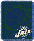 NBA Jazz Double Play Woven Jacquard Throw NBA Jazz Double Play Woven Jacquard Throw