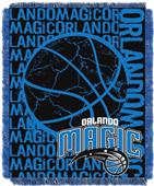 NBA Magic Double Play Woven Jacquard Throw NBA Magic Double Play Woven Jacquard Throw